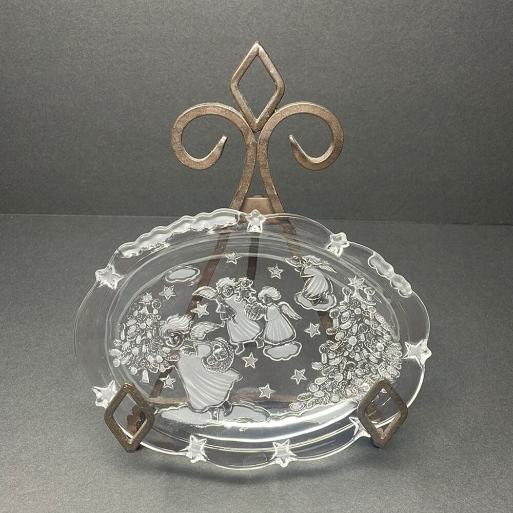 Vintage Mikasa Holiday Classics Oval serving dish